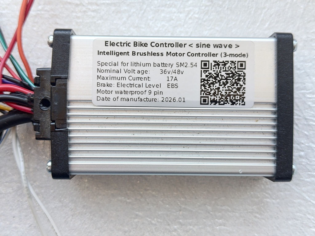 Контролер сінус 36v 48v струм 17а 350w 9Pin