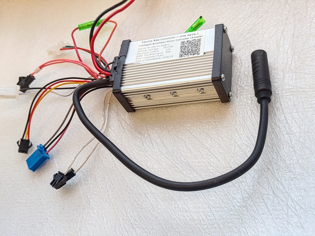 Контролер сінус 36v 48v струм 17а 350w 9Pin
