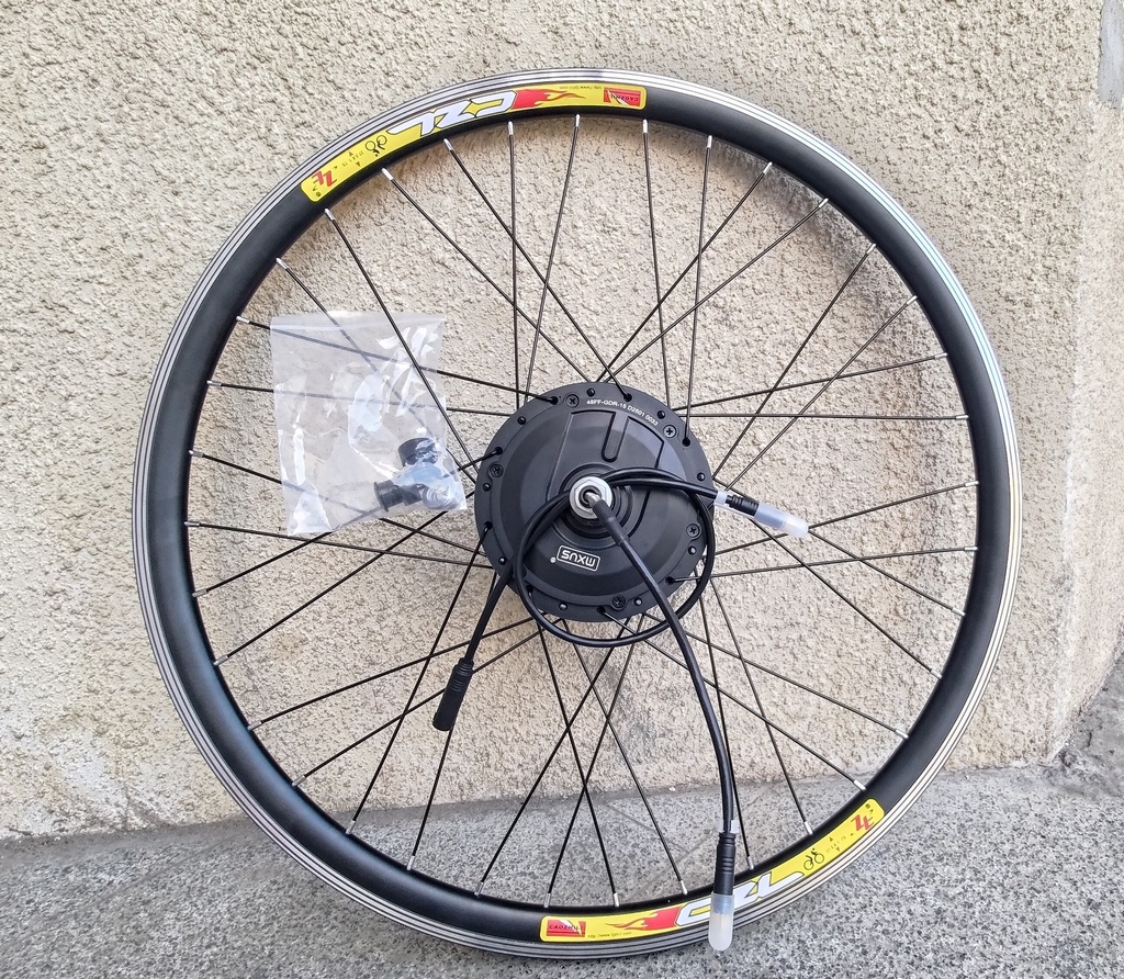MXUS 500w 36v 48v мотор колесо "27.5" электро велосипед, передне