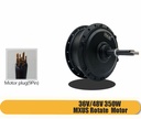 Мотор задній 36-48v 350w редукторний