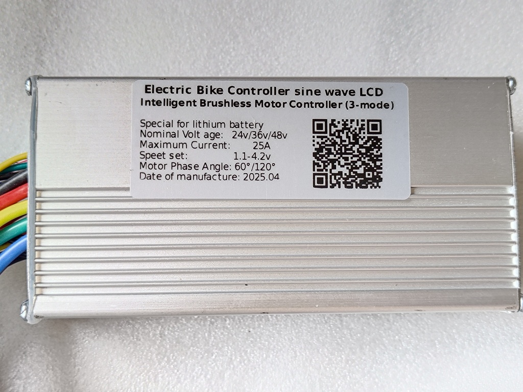 Контролер сінус з дісплеєм s866 24v 36v 48v 25a 500w