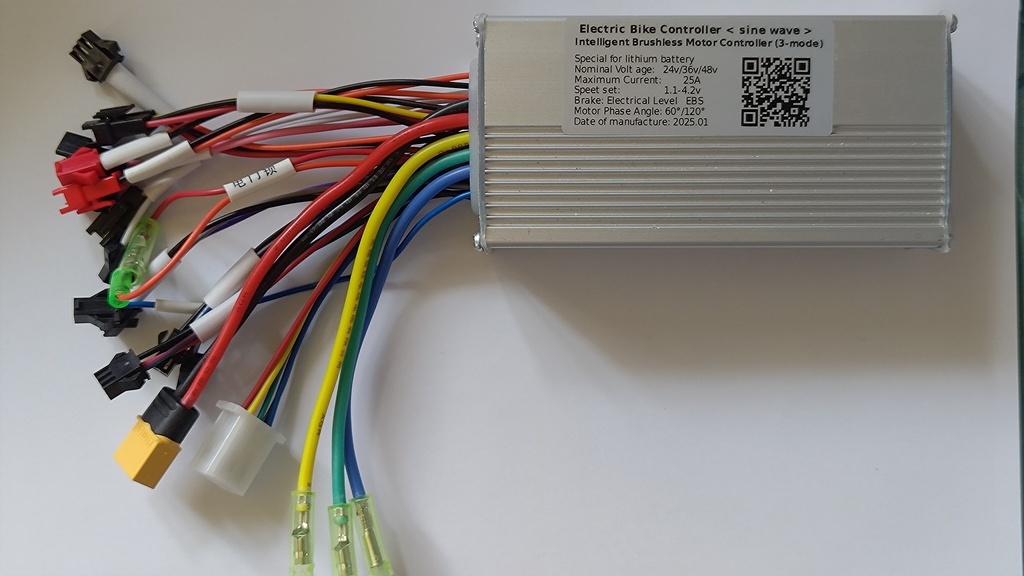 Контролер sin 24v 36v 48v 60v ток 25а 500w
