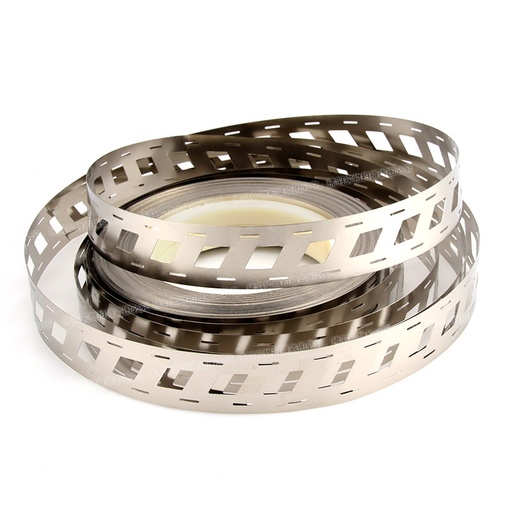 Стрічка нікельована під 18650 косий холдер форма 2N