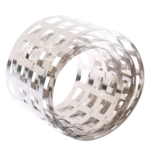 Стрічка нікельована під 18650 прямий холдер (19,5мм) форма 4H