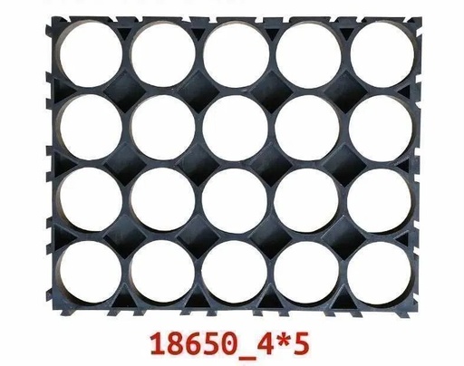 Холдер тримач батареї 18650 прямий 5*4