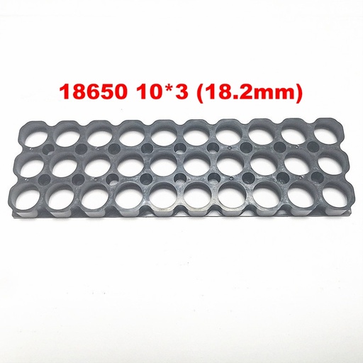 Холдер тримач батареї 18650 прямий 10*3