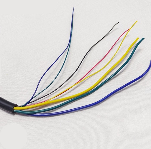 Провод мотора 3 фази 5 холи на метраж (3*2,5 + 5*0,3 мм²)