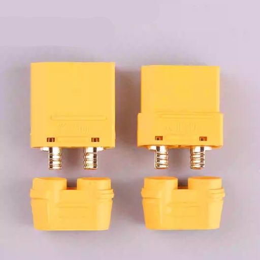 xt90 комплект з кришечками  жовтий