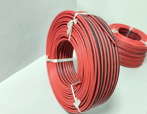 2*16awg мідний гнучкий дріт, червоний + чорний