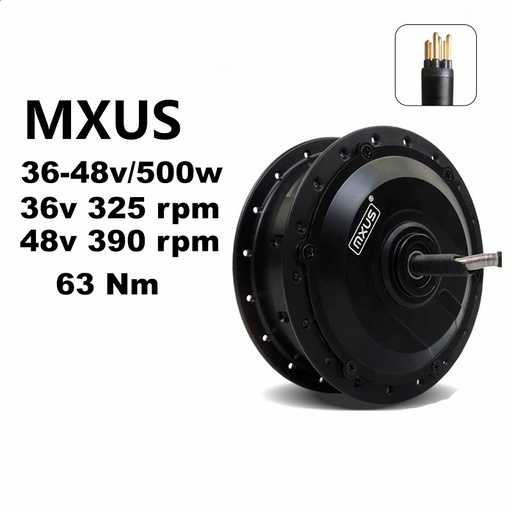 Мотор передній 36-48v 500w редукторний